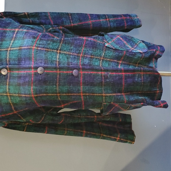 Weave of the Irish buttondown green cardigan sweater size L - Picture 4 of 16